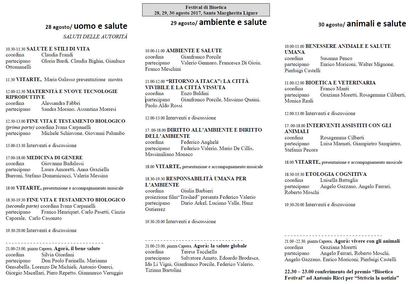 programma 2017